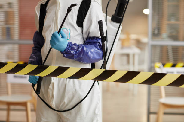 Professional Blood Cleanup technician working in Anna, TX